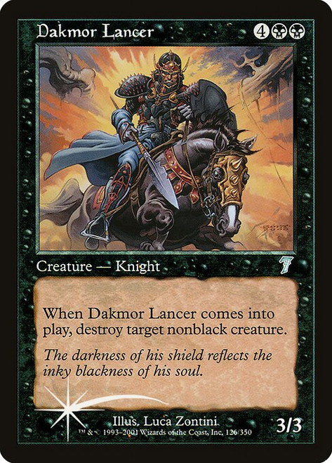 Dakmor Lancer (7ED) (Foil) (#126★)