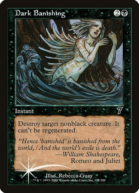 Dark Banishing (7ED) (Foil) (#127★)