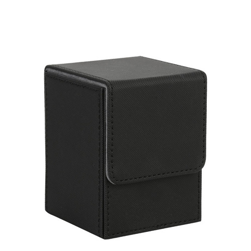 Deckbox Básico - Negro- Capacidad 80+ cartas (80 con doble folio)