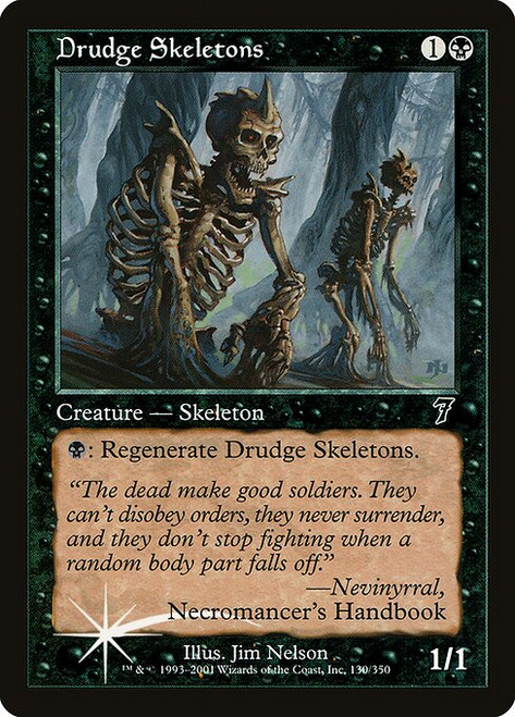 Drudge Skeletons (7ED) (Foil) (#130★)