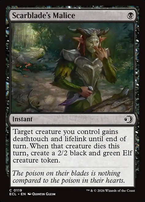 Scarblade's Malice (ECL) (Foil) (#119)