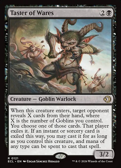 Taster of Wares (ECL) (Foil) (#121)