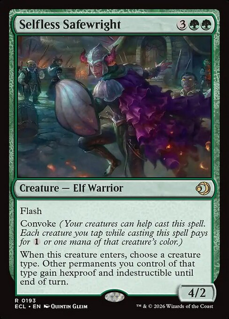 Selfless Safewright (ECL) (Foil) (#193)