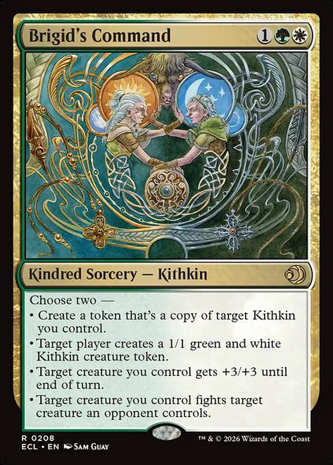 Brigid's Command (ECL) (Foil) (#208)