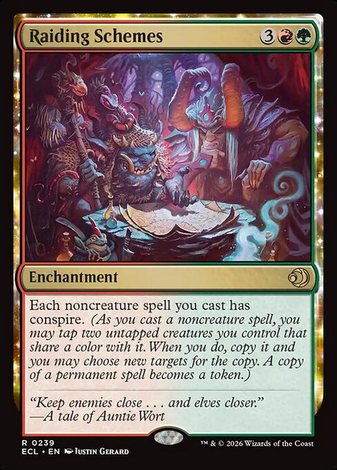 Raiding Schemes (ECL) (Foil) (#239)