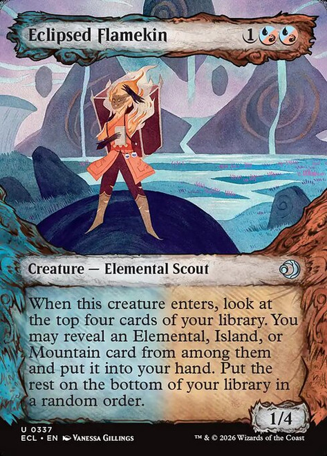 Eclipsed Flamekin (ECL) (Showcase) (#337)