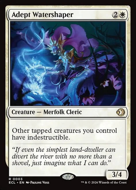 Adept Watershaper (ECL) (Foil) (#3)