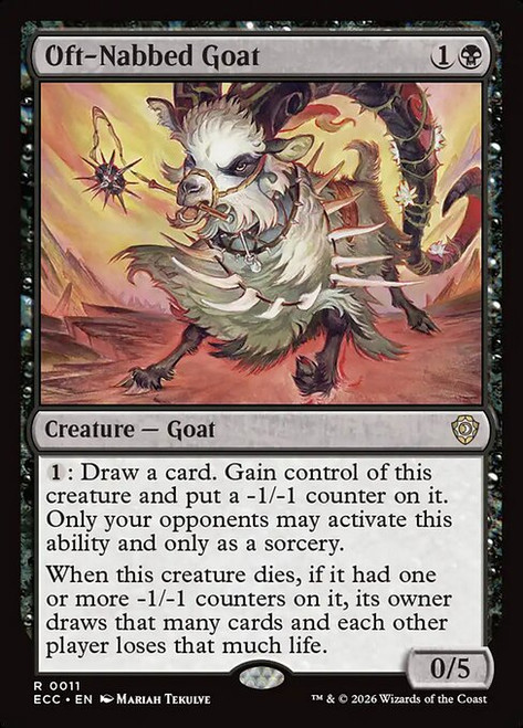 Oft-Nabbed Goat (ECC) (#11)