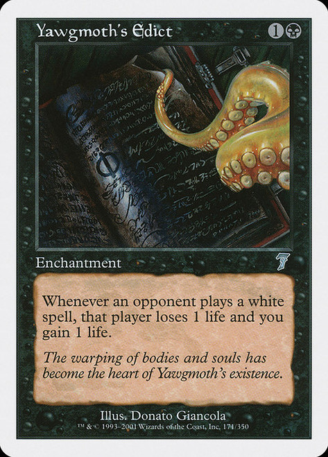 Yawgmoth's Edict (7ED) (#171)