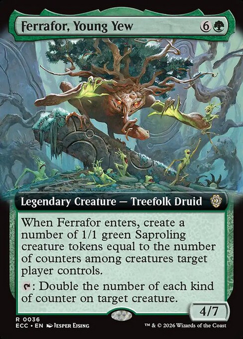 Ferrafor, Young Yew (ECC) (Extended Art) (#36)