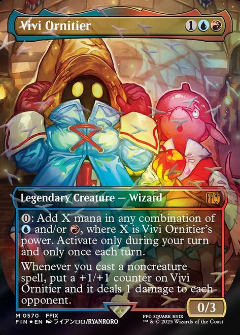 Vivi Ornitier (FIN) (Chocobo Track Foil) (Borderless) (#570)