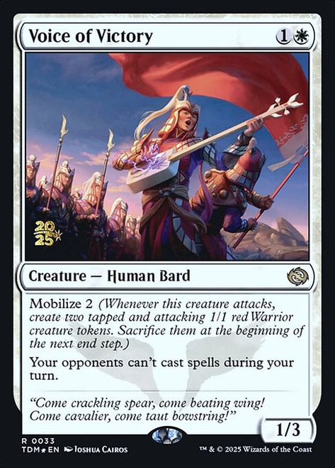 Voice of Victory (PTDM) (Foil) (#33s)