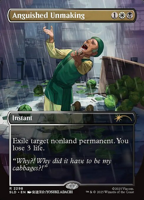 Anguished Unmaking (SLD) (Foil) (Borderless) (#2298)