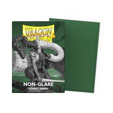 Dragon Shield - Forest Green - Non-Glare - Matte Sleeves - Standard Size