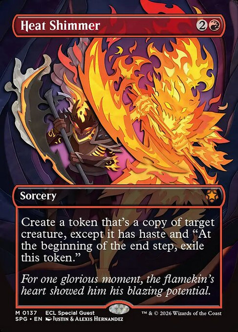 Heat Shimmer (SPG) (Foil) (Borderless) (#137)