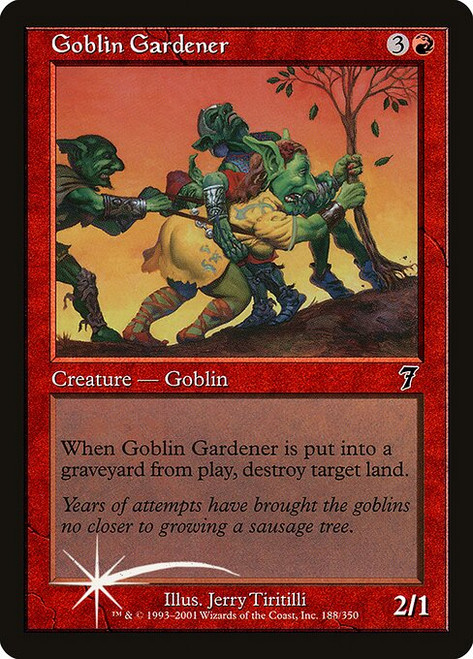 Goblin Gardener (7ED) (Foil) (#188★)