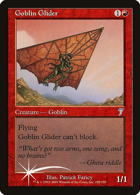 Goblin Glider (7ED) (Foil) (#189★)