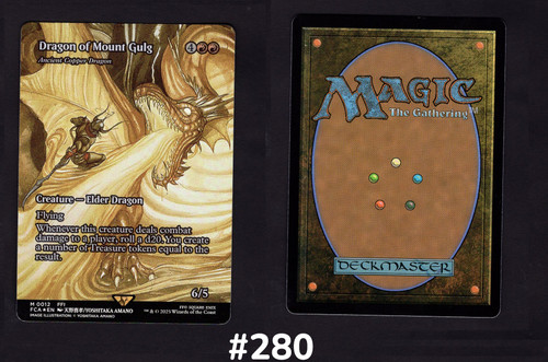 Dragon of Mount Gulg - Ancient Copper Dragon - Foil - Showcase (#280)