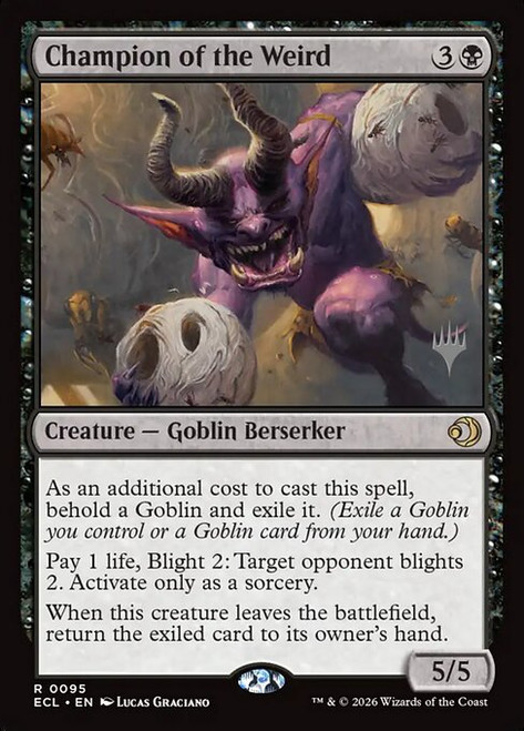 Champion of the Weird (PECL) (Foil) (#95p)