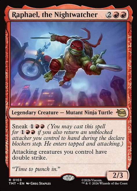 Raphael, the Nightwatcher (TMT) (#103)