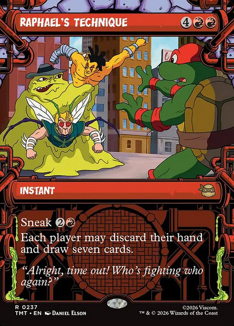Raphael's Technique (TMT) (Foil) (Showcase) (#237)