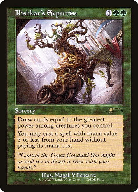 Rishkar's Expertise (PW25) (Foil) (#1)