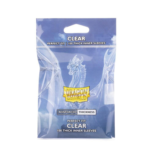 Dragon Shield Perfect Fit - Clear (100) - Nuevos!