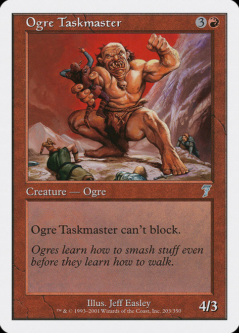 Ogre Taskmaster (7ED) (#203)