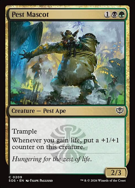 Pest Mascot (SOS) (Foil) (#209)