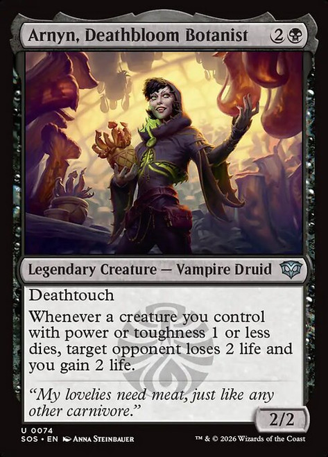 Arnyn, Deathbloom Botanist (SOS) (#74)