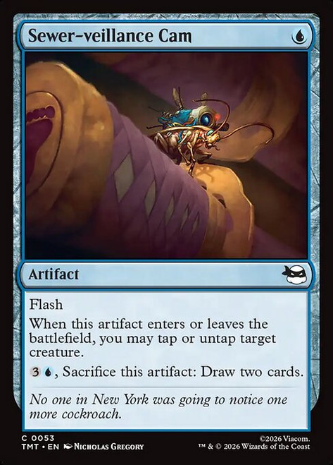 Sewer-veillance Cam (TMT) (Foil) (#53)