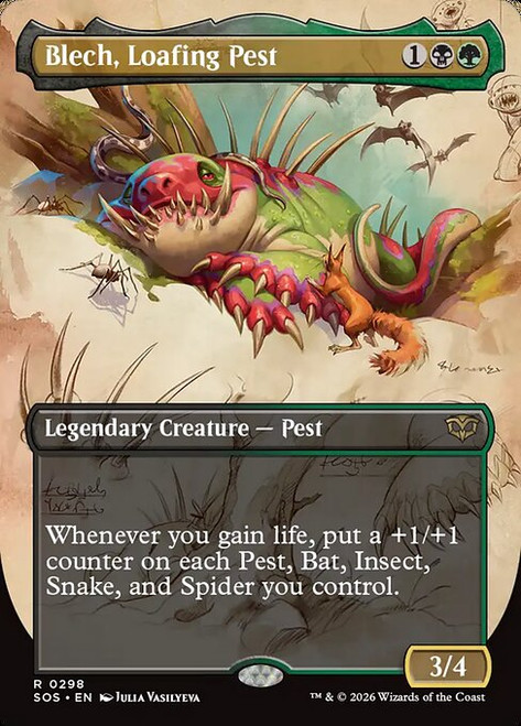 Blech, Loafing Pest (SOS) (Foil) (Borderless) (#298)