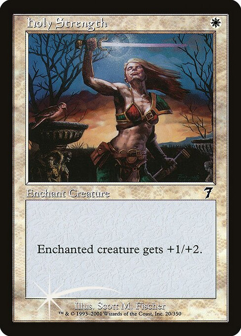 Holy Strength (7ED) (Foil) (#20★)