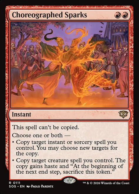 Choreographed Sparks (SOS) (Foil) (#111)