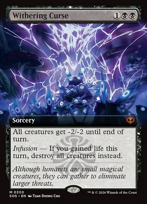 Withering Curse (SOS) (Extended Art) (#330)