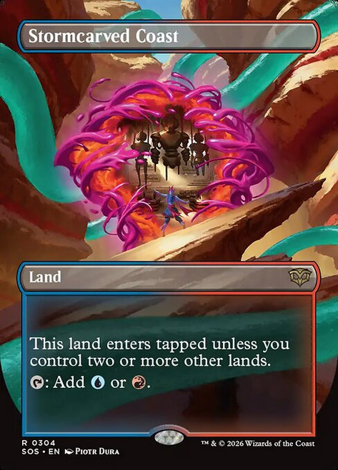 Stormcarved Coast (SOS) (Borderless) (#304)