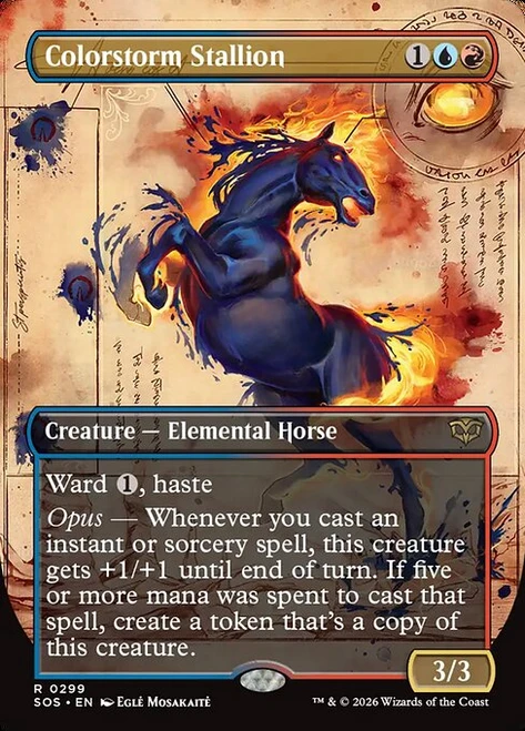 Colorstorm Stallion (SOS) (Borderless) (#299)