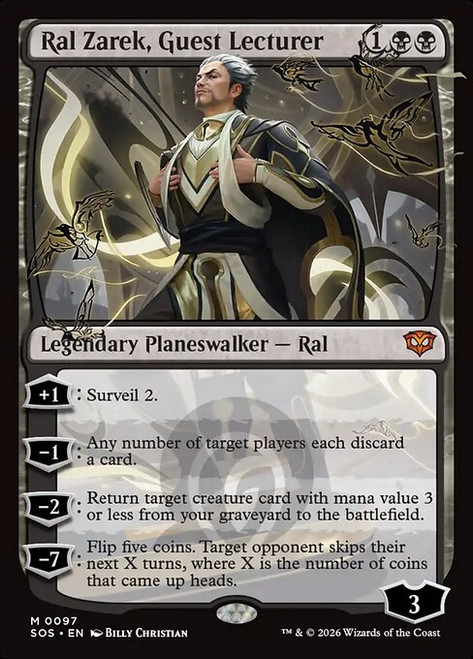 Ral Zarek, Guest Lecturer (SOS) (Foil) (#97)