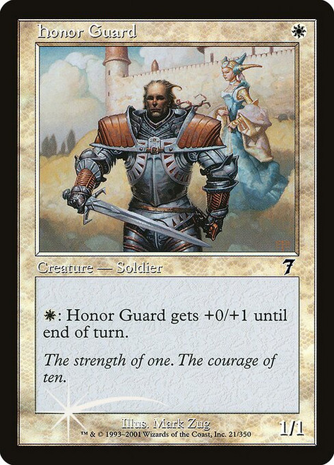 Honor Guard (7ED) (Foil) (#21★)