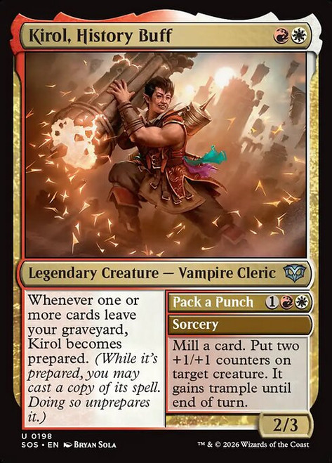 Kirol, History Buff // Pack a Punch (SOS) (Foil) (#198)