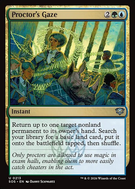 Proctor's Gaze (SOS) (Foil) (#213)