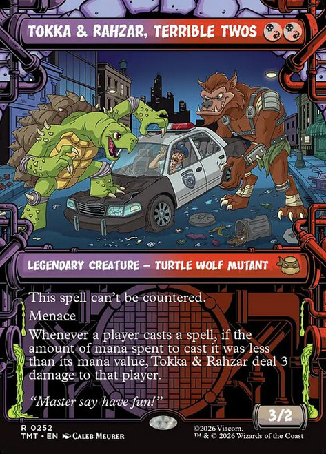 Tokka & Rahzar, Terrible Twos (TMT) (Showcase) (#252)