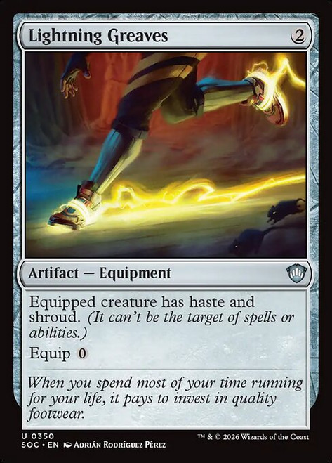 Lightning Greaves (SOC) (#350)
