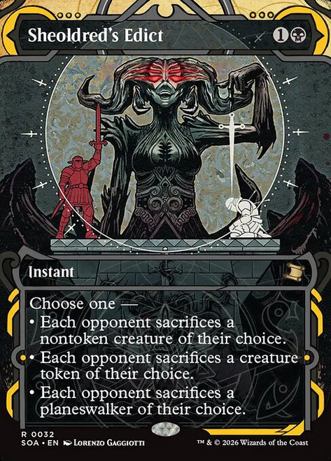 Sheoldred's Edict (SOA) (Borderless) (#32)
