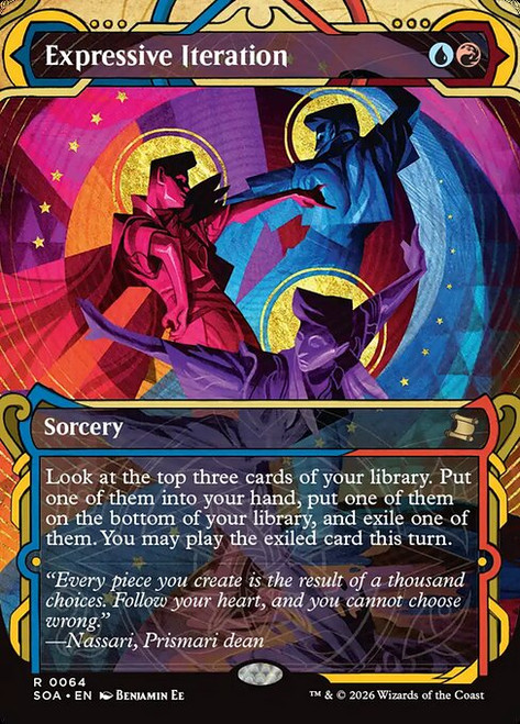 Expressive Iteration (SOA) (Foil) (Borderless) (#64)