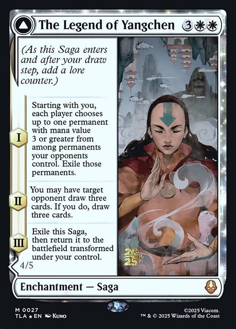 The Legend of Yangchen // Avatar Yangchen (PTLA) (Foil) (#27s)