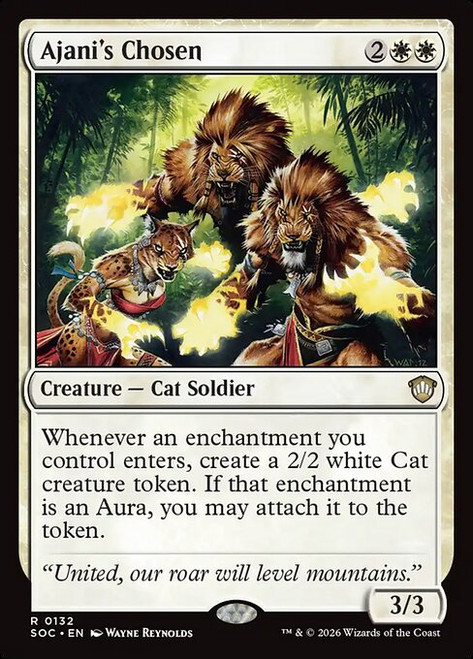 Ajani's Chosen (SOC) (#132)
