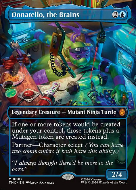 Donatello, the Brains (TMC) (Foil) (Borderless) (#2)
