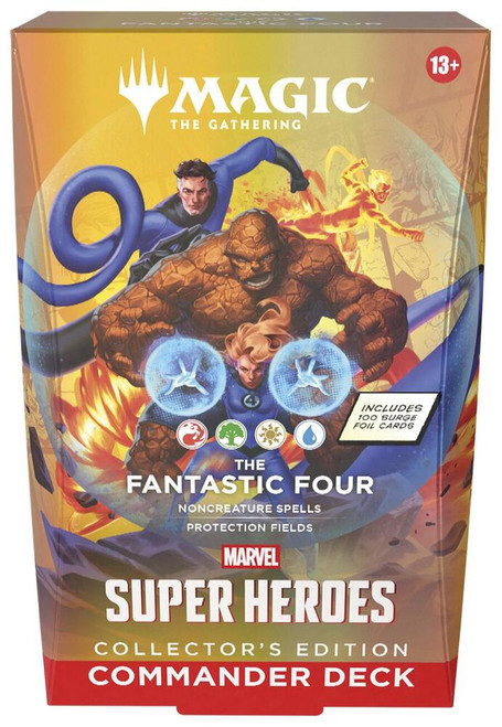 Marvel Super Heroes Commander Deck - The Fantastic Four (Collector's Edition) (MSH) (#675629)