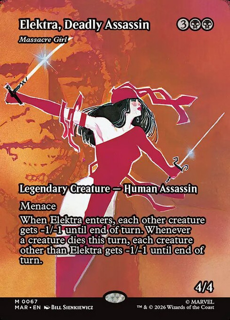 Massacre Girl (MAR) (Foil) (Borderless) (#67)